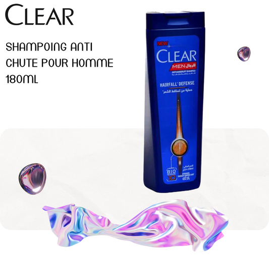 Shampoing anti chute pour homme 180ml - CLEAR