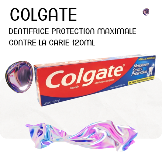 Dentifrice protection maximale contre la carie 120ml - COLGATE