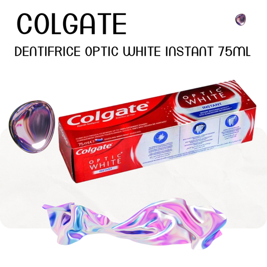 Dentifrice optic white instant 75ml - COLGATE