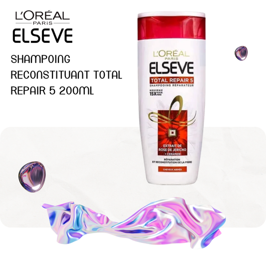 Shampoing reconstituant Total Repair 5 200ml - ELSÈVE