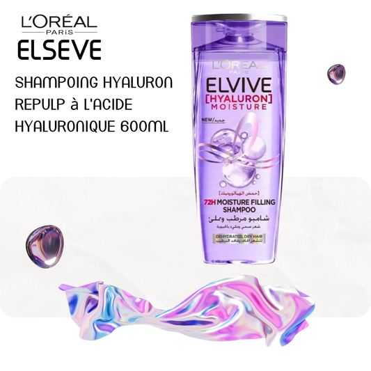 Shampoing Hyaluron Repulp à l'acide hyaluronique 600ml - L’Oréal