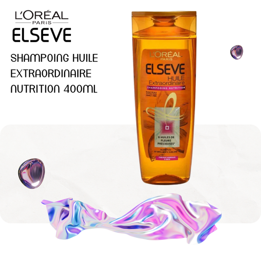 Shampoing huile extraordinaire nutrition 400ml - ELSEVE