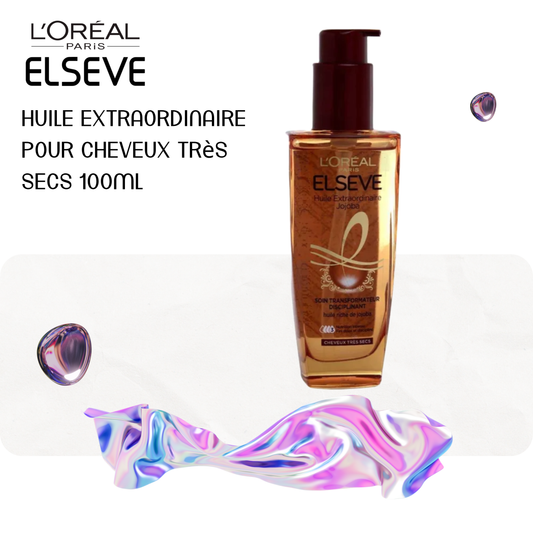 Huile extraordinaire pour cheveux très secs 100ml - ELSEVE