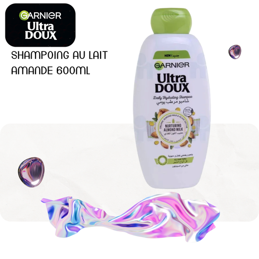 Shampoing au lait amande 600ml - ULTRA DOUX