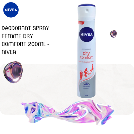 Déodorant spray Femme Dry Comfort 200ml - NIVEA
