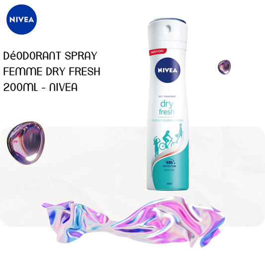 Déodorant spray Femme Dry Fresh 200ml - NIVEA