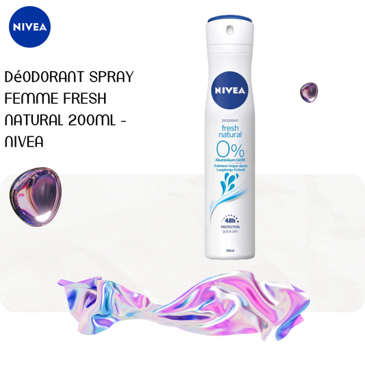 Déodorant spray Femme Fresh Natural 200ml - NIVEA