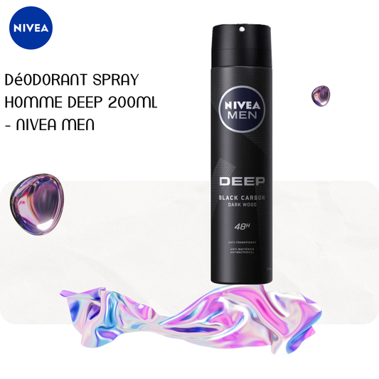 Déodorant spray Homme DEEP 200ml - NIVEA MEN