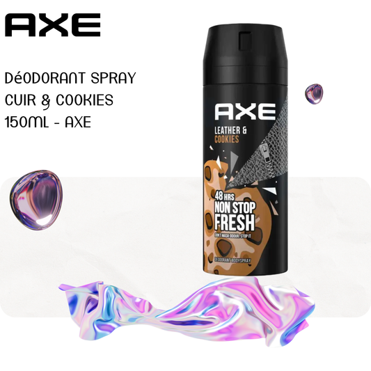 Déodorant spray Cuir & Cookies 150ml - AXE
