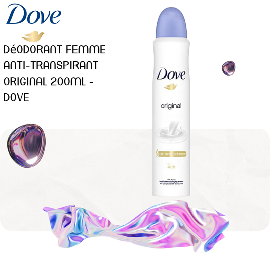 Déodorant femme anti-transpirant Original 200ml - DOVE