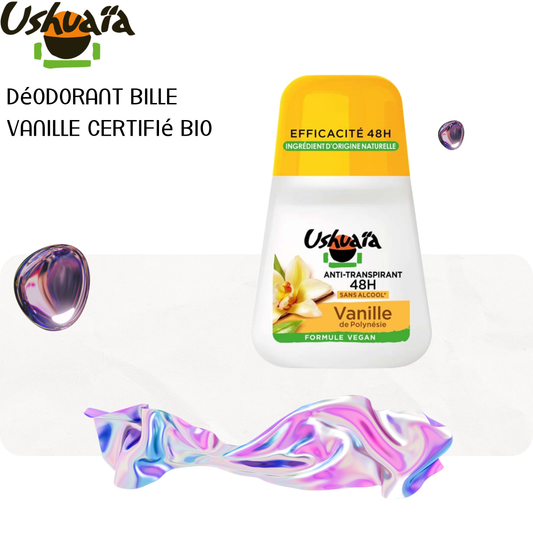 Déodorant Bille Vanille de Polynésie Anti-Transpirant - Ushuaia