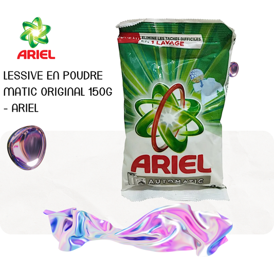 Lessive en poudre Matic Original 150g - ARIEL