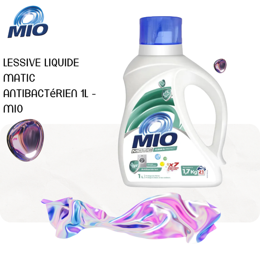 Lessive liquide matic antibactérien 1L - MIO