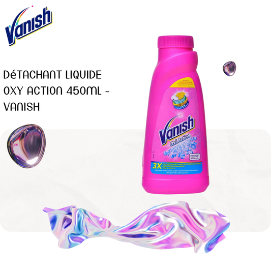 Détachant liquide Oxy Action 450ml - VANISH