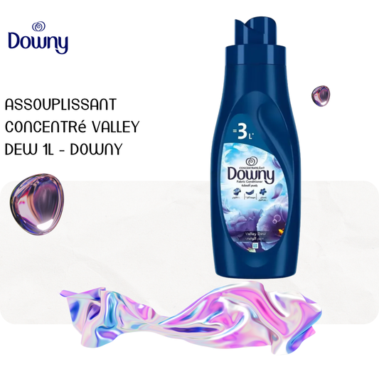 Assouplissant concentré Valley Dew 1L - DOWNY