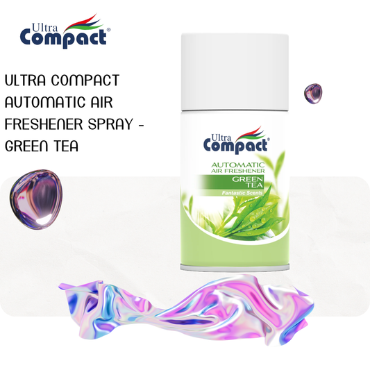 Ultra Compact Automatic Air Freshener Spray - Green Tea
