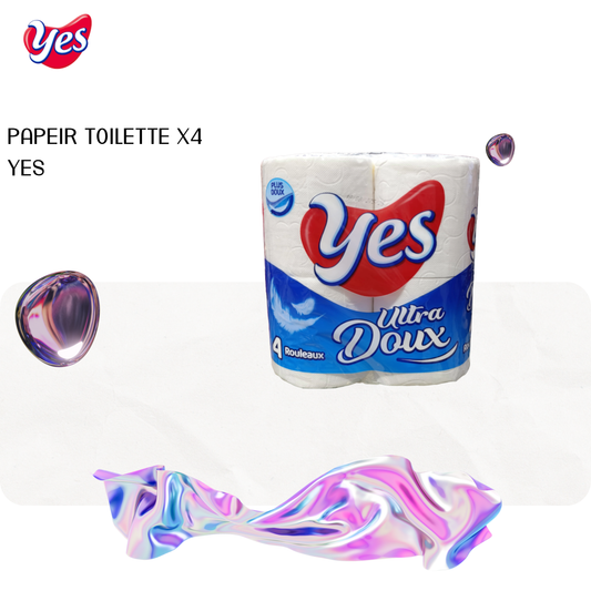 Papeir toilette x4  YES