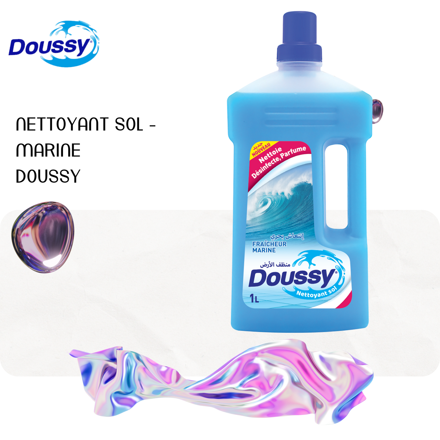 Nettoyant Sol 3L - Marine DOUSSY