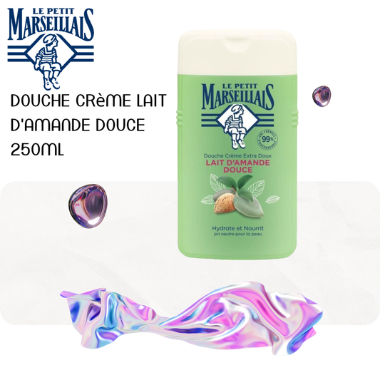 Douche crème lait d'amande douce 250ml - LE PETIT MARSEILLAIS