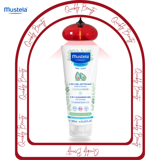 Mustela Gel Nettoyant 2 en 1 à l'avocat BIO 200ml