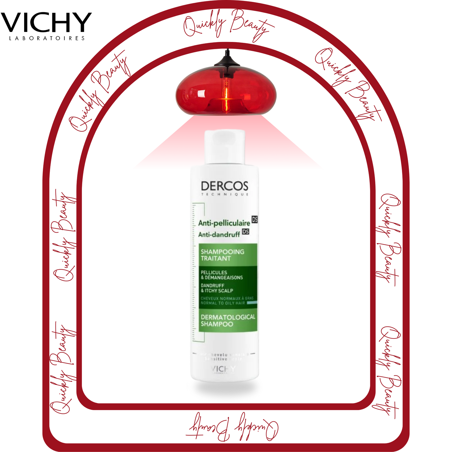 DERCOS SHAMPOOING ANTI-PELLICULAIRE DS - CHEVEUX NORMAUX À GRAS