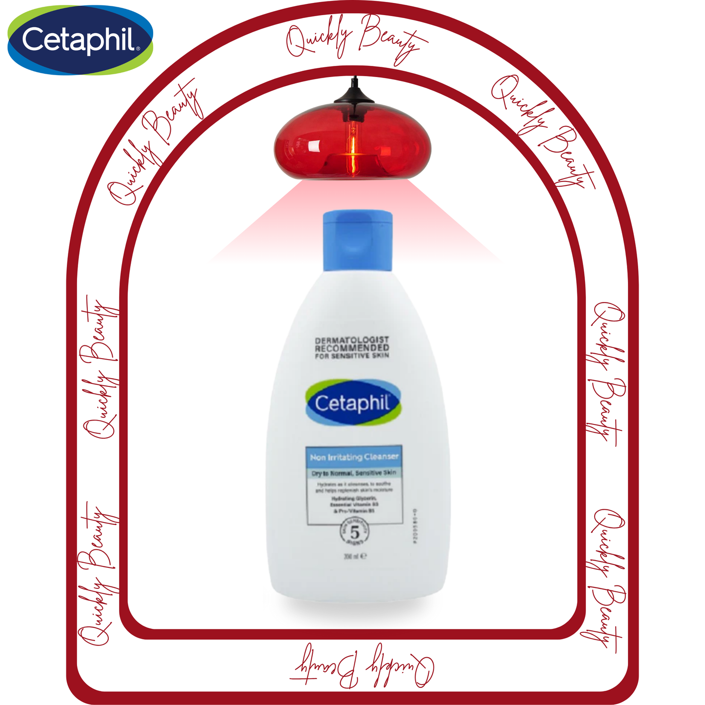 CETAPHIL LOTION NETTOYANTE VISAGE/CORPS PEAU SENSIBLE 200 ML