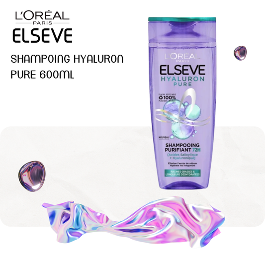 Shampoing hyaluron pure 600mL - ELSEVE