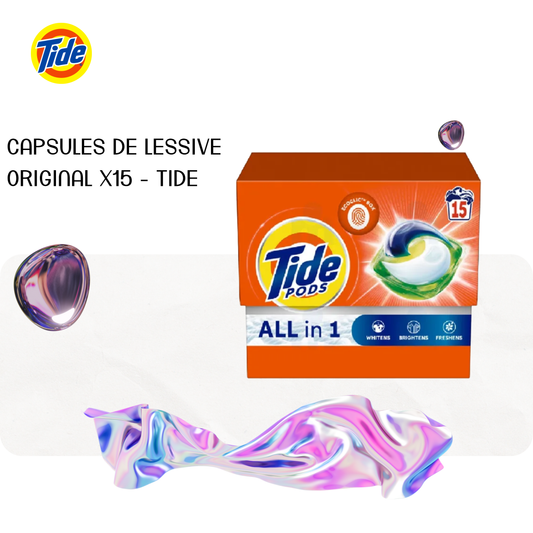 Capsules de lessive original x15 - TIDE