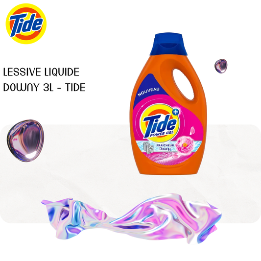 Lessive liquide downy 3L - TIDE