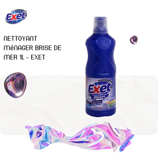 Nettoyant ménager brise de mer 1L - EXET