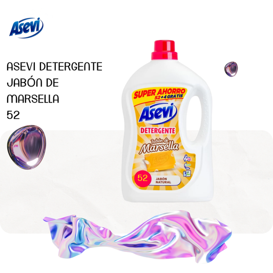 ASEVI DETERGENTE JABÓN DE MARSELLA  52