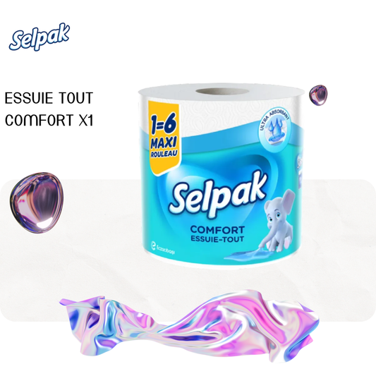 Essuie tout comfort x1 - SELPAK