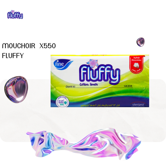 Mouchoir  x550 fluffy