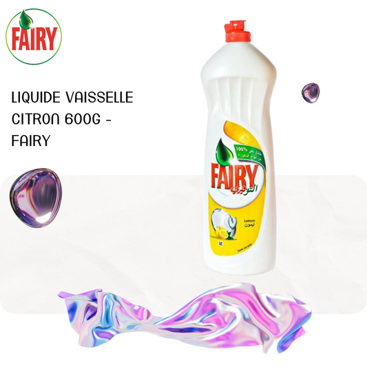 Liquide vaisselle Citron 600g - FAIRY