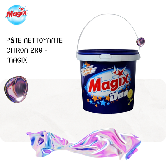 Pâte nettoyante citron 2Kg - MAGIX