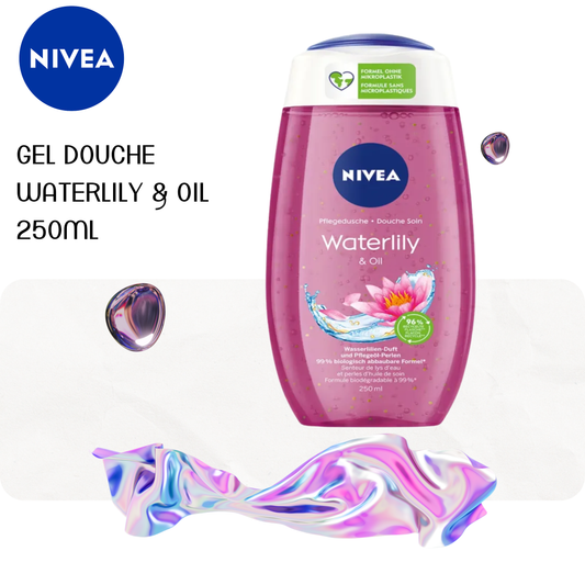 Gel douche Waterlily & Oil 250ml - NIVEA