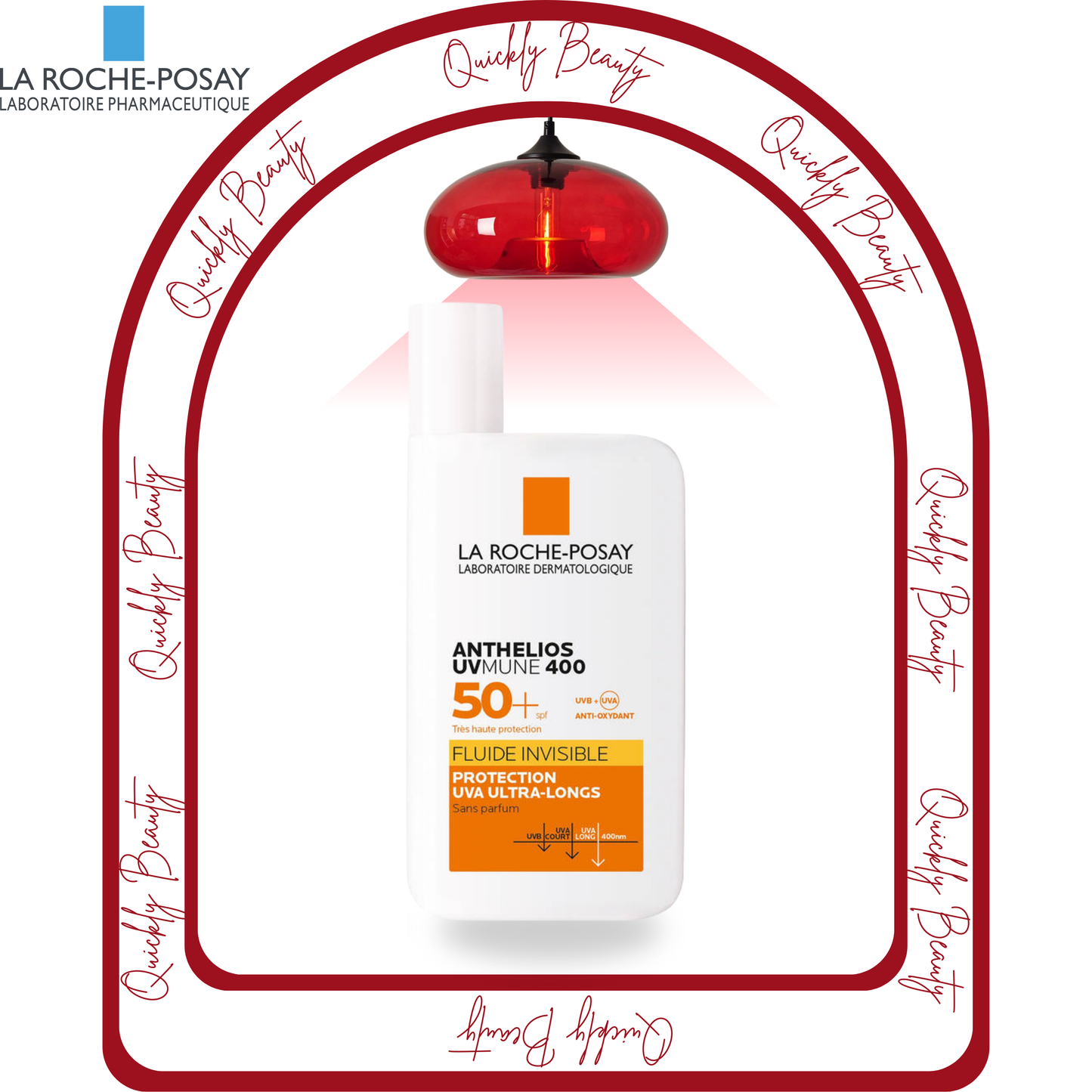 Anthelios UVMUNE 400 Crème Solaire fluide invisible sans parfum - La Roche Posay