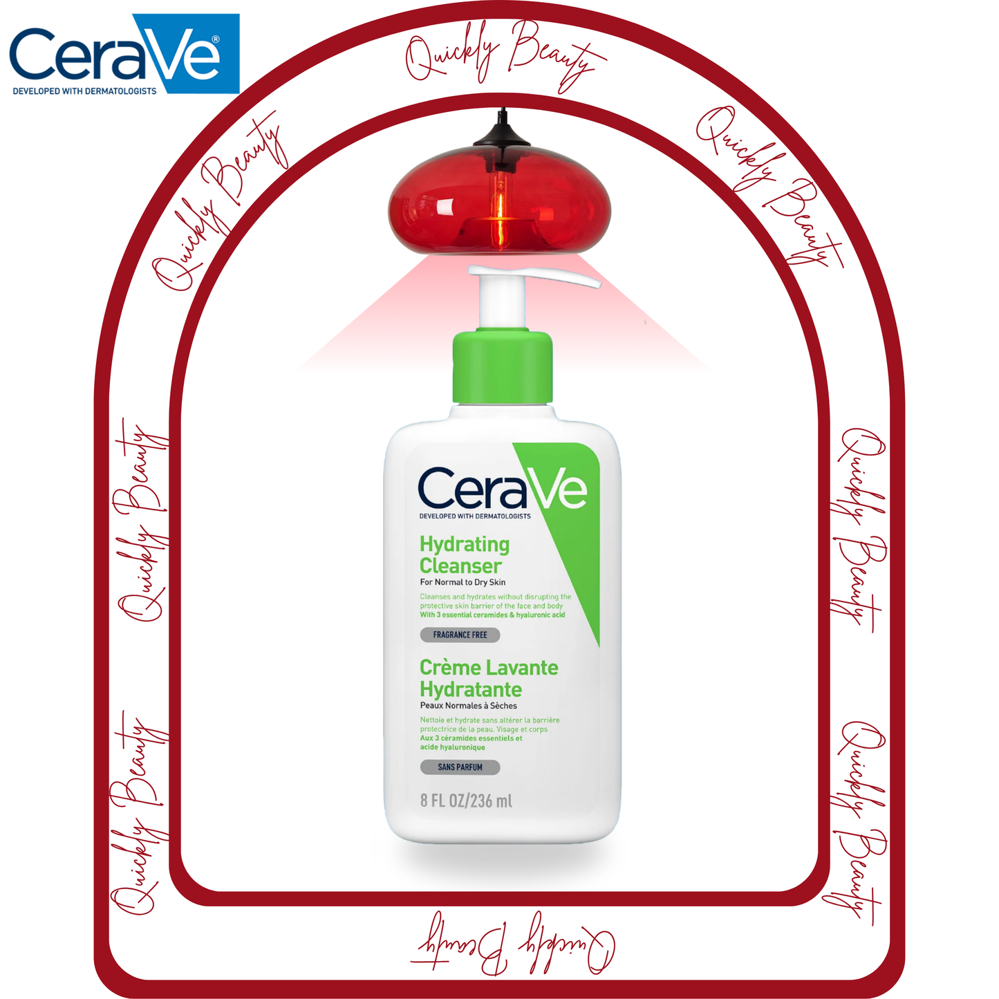 Cerave crème lavante hydratante – 236 ml